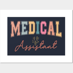 Medical Assistant MA CMA Nursing Doctor Assistant Student Posters and Art